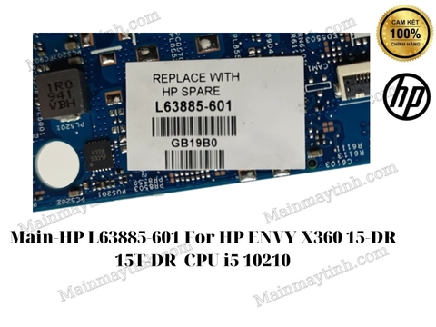 Main-HP L63885-601 For HP ENVY X360 15-DR 15T-DR  CPU i5 10210