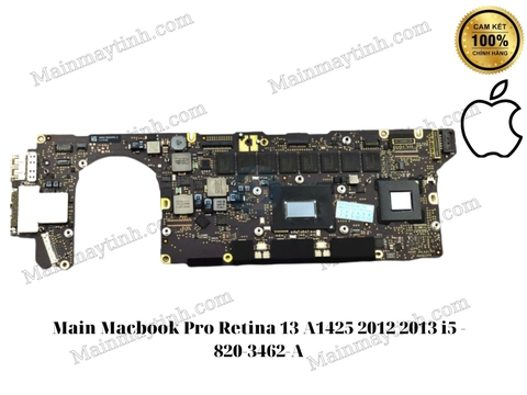 Main-Macbook-Pro-Retina-13 A1425-2012-2013-i5 - 820-3462-A;