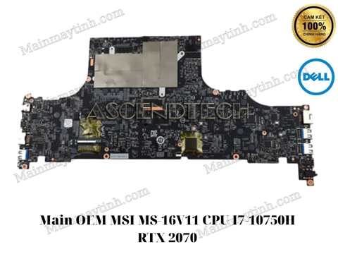 Main- OEM- MSI- MS-16V11- CPU- I7-10750H- RTX- 2070