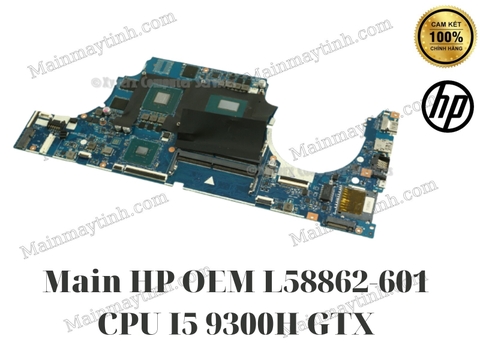 Main HP OEM L58862-601 CPU I5 9300H GTX