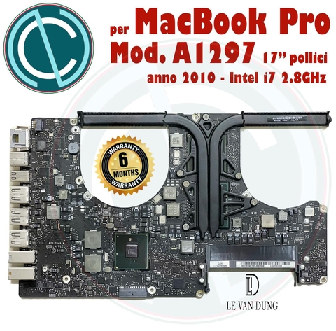 MAIN LapTop Macbook12  PRO A1297 17 MID 2010 I7-2.66 GH