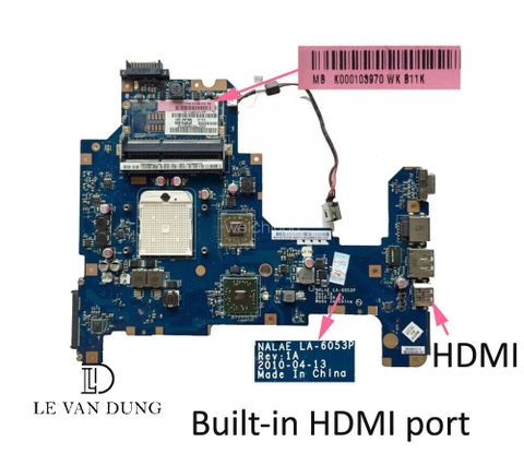 MAIN LapTop DELL INSPIRON E1505 - LA-6053P