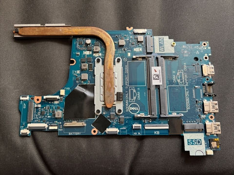 Main Dell Inspiron 3793 3593 CPU i3-1005G1 1.2GHz LA-J081P