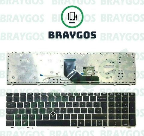 Bàn phím-HP-Probook-6560B-6565B-6570B Elitebook-8560P 8570P UK