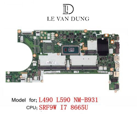 MAIN LapTop Lenovo THINKPAD L480 L580 NM-B461 CPU I7-8550U