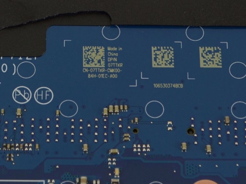 Main Dell OEM Latitude 5591 CPU I7-8850H LA-F712P