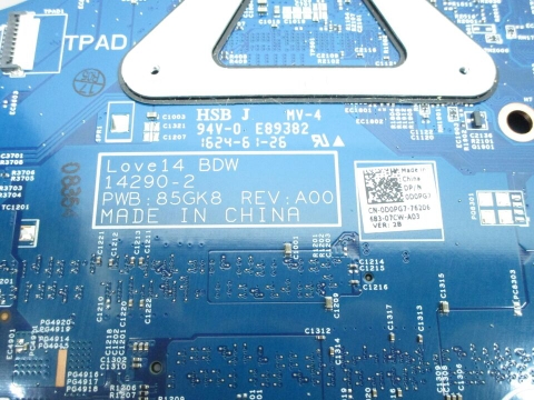Main Dell OEM Latitude 3460 3560 CPU I5-5200U