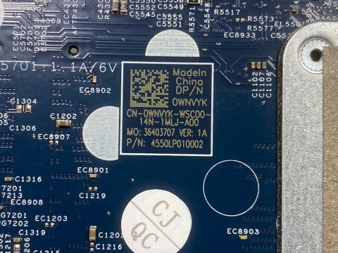 Main Dell Inspiron Vostro 5402 5502 CPU i5-1135G7