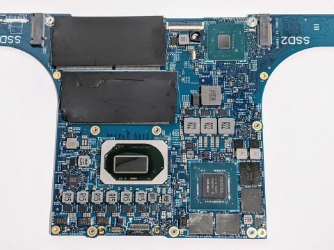 Main Laptop Dell XPS 17 9700 CPU I7-10750H