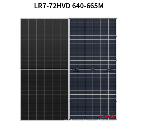 Thay Tấm pin Longi LR7‑72HVD‑650M 650W