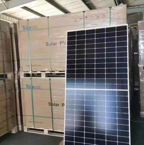 Tấm pin mặt trời Trina 710W 715W 720W 725W hai mặt chất lượng A