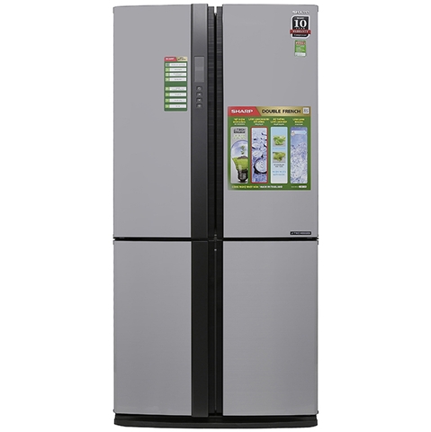 Tủ lạnh 4 cánh Sharp SJ-FX631V-SL 626 Lít, J-Tech Inverter