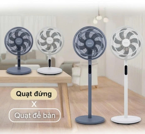 Quạt cây Panasonic F30JLVW-màu trắng -F30JLVW màu Xám -Điều khiển từ xa