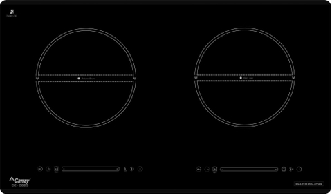 Bếp Từ Canzy CZ 66BS xuất xứ chính hãng Malaysia