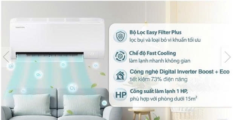 Điều hòa Samsung Inverter 1 HP AR10DYHZAWKNSV