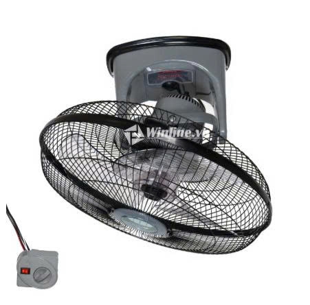 Quạt đảo trần Tico B4, sải cánh 400mm, hộp số, 48w