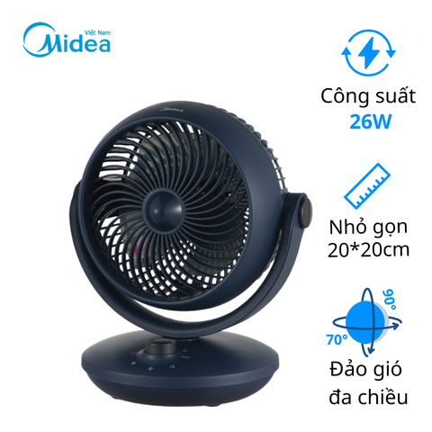 Quạt Tuần Hoàn Midea MFTO6OMOBPBH