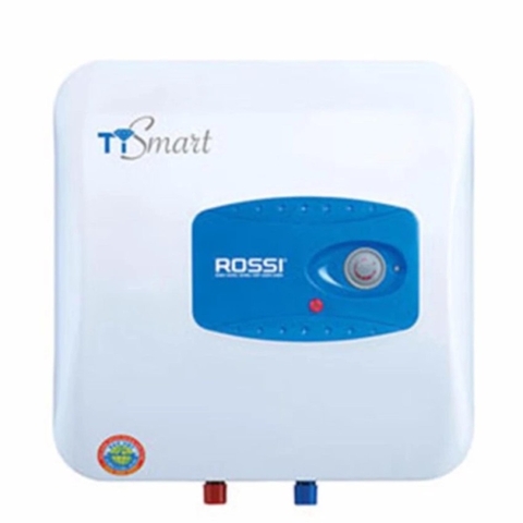 Bình nóng lạnh Chống Giật Rossi RST 20SQ Ti smart 20 lít Tráng Men Kim Cương Nhân Tạo