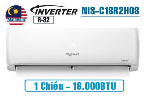 Điều hòa Nagakawa inverter 18000BTU 1 chiều NIS-C18R2H12