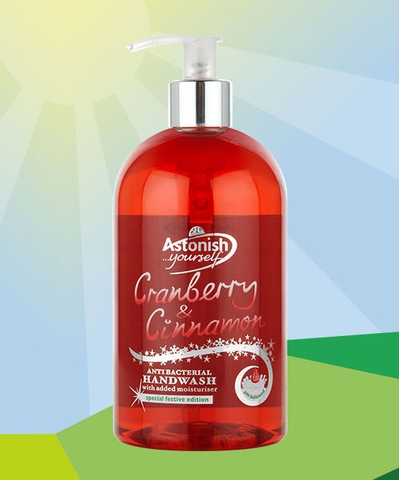 Nước rửa tay thảo dược nam việt quất & quế Astonish C4650 (500ml)