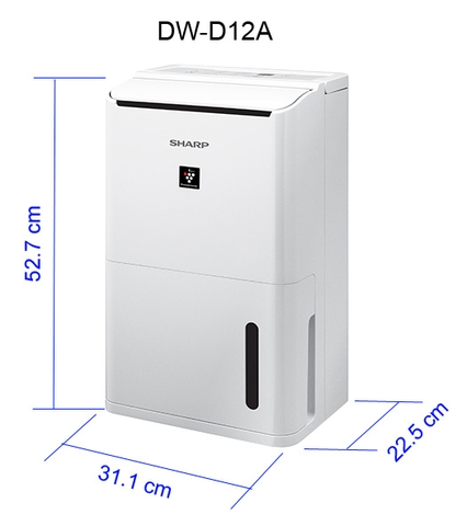 Máy hút ẩm Sharp DW-D12A-W