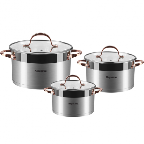 BỘ NỒI INOX NAG1352