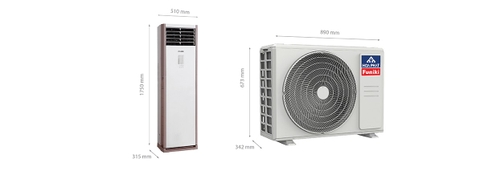 Điều hòa tủ đứng Funiki FC27MMC 1 chiều 27000BTU nhập khẩu chính hãng