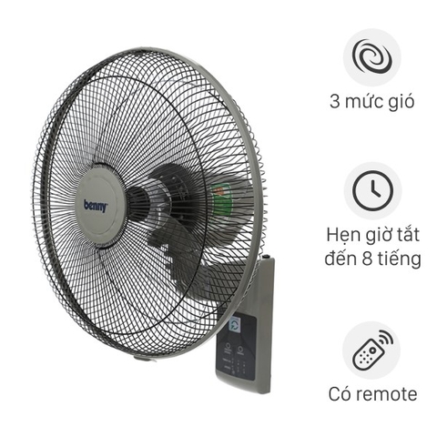 Quạt treo tường Benny 3 cánh FMW16 50W