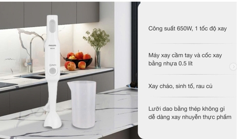 Máy xay cầm tay Philips HR2531