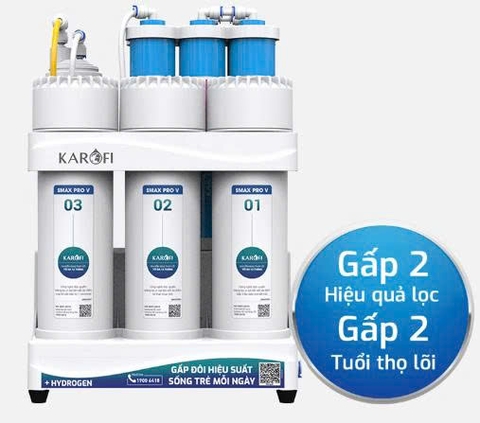 Máy lọc nước RO Karofi KAQ-U03 Pro