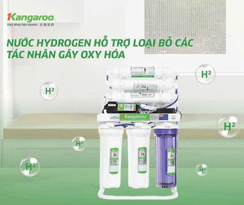 Máy lọc nước RO Hydrogen Kangaroo KGRP10 10 lõi