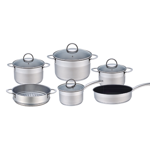 Bộ Melody 4 Nồi, kèm chảo, kèm xửng Melody set 6 Faster