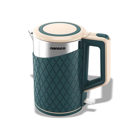 ẤM SIÊU TỐC 1.8L MÀU TRẮNG NANOCO NKT1817W / NKT1817DG