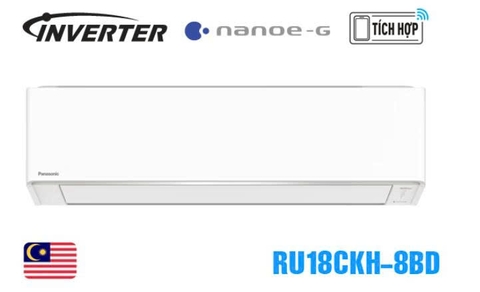 Điều hòa Panasonic inverter 18000 BTU 1 chiều RU18CKH-8BD