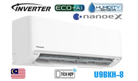 Điều hòa Panasonic 9000BTU 1 chiều inverter U9BKH-8