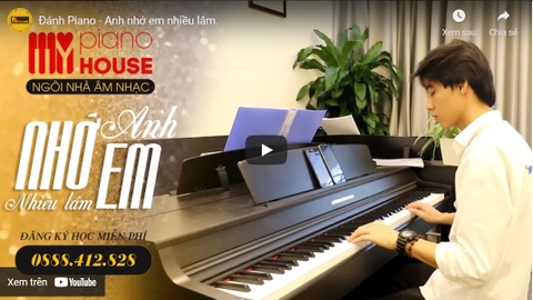 PIANO COVER ANH NHỚ EM NHIỀU LẮM | HOÀNG LONG