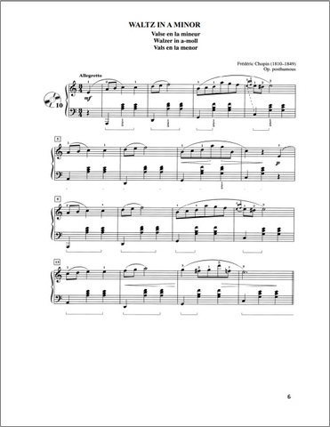 WALTZ IN A MINIOR