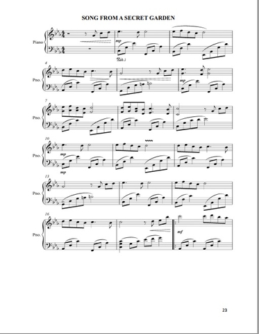 SONG FROM A SECRET GARDEN