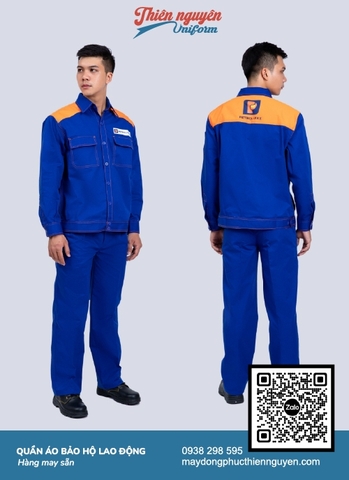 Mẫu quần áo đồng phục bảo hộ cho nhân viên làm việc tạo các trạm xăng dầu