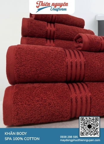 dòng Khăn body spa chất liệu mềm mại, xốp nhẹ, thấm hút mồ hôi và nước cực nhanh