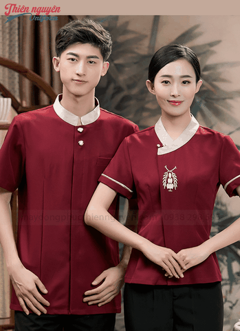 mẫu đồng phục nhà hàng đẹp