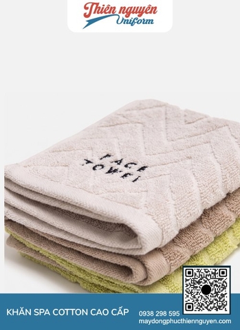 Khăn massage mặt xông hơi spa  sử dụng chất liệu 100% cotton cao cấp, mang lại bề mặt siêu mềm mịn