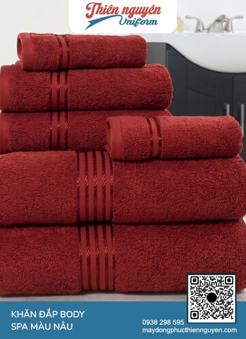 dòng Khăn body spa chất liệu mềm mại, xốp nhẹ, thấm hút mồ hôi và nước cực nhanh