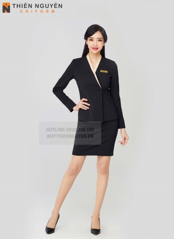 đồng phục lễ tân