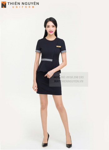 đầm đồng phục công sở