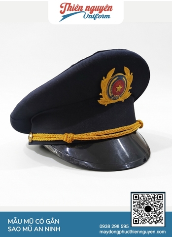 Mẫu mũ kepi cho nhân viên bảo vệ