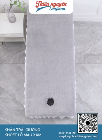 Khăn trải giường spa sử dụng chất liệu vải microfiber mềm mại an toàn cho làn da