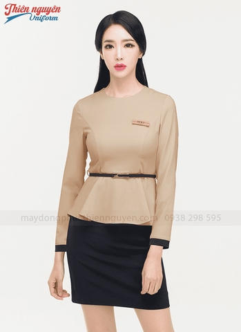 đồng phục lễ tân