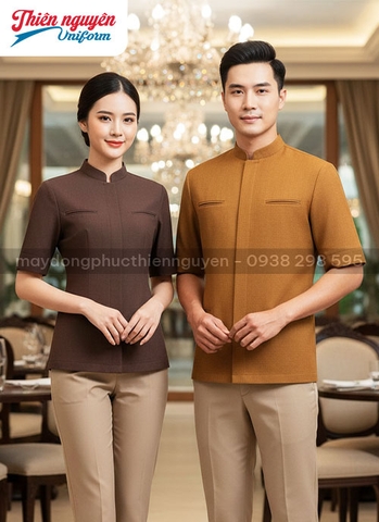 Đồng phục nhân viên nhà hàng - 048