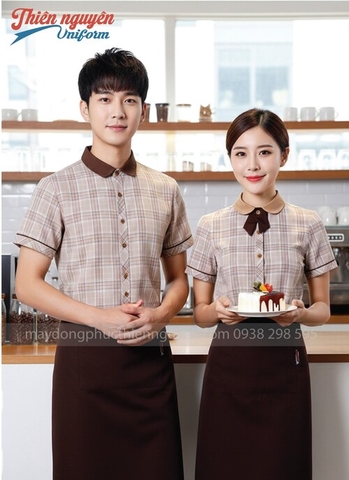 Đồng phục nhân viên pha chế đẹp